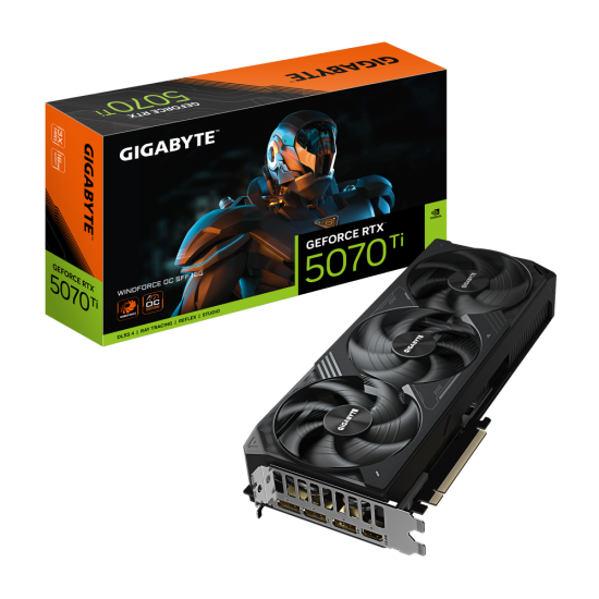 GIGABYTE RTX 5070 Ti WINDFORCE OC SFF 16GB GDDR7
